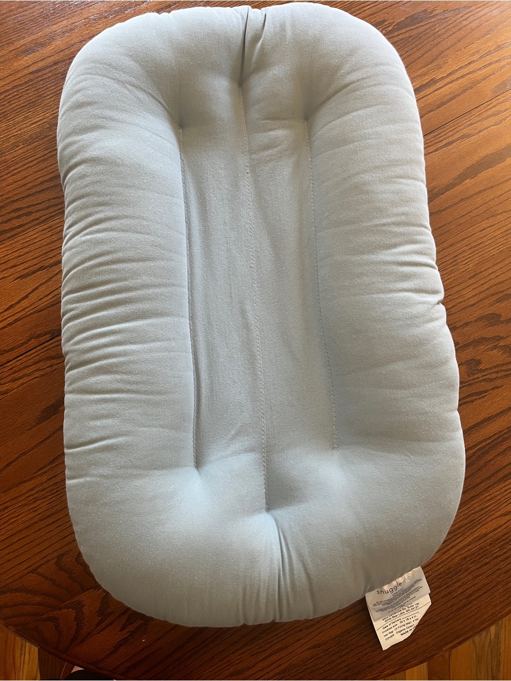 Sage Snuggle Me Organic Infant Lounger Cushion for Gentle Support